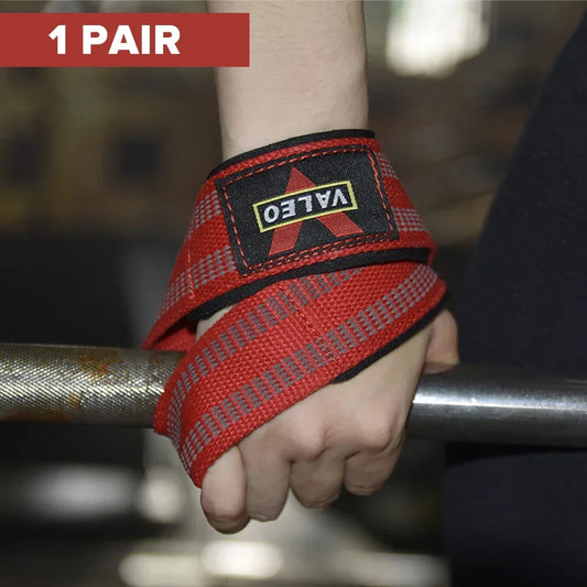 1 Pair 8-Shaped Anti-Slip Weightlifting Straps Heavy Duty Lifting Straps for Deadlifts Crossfit Powerlifting Wrist Support