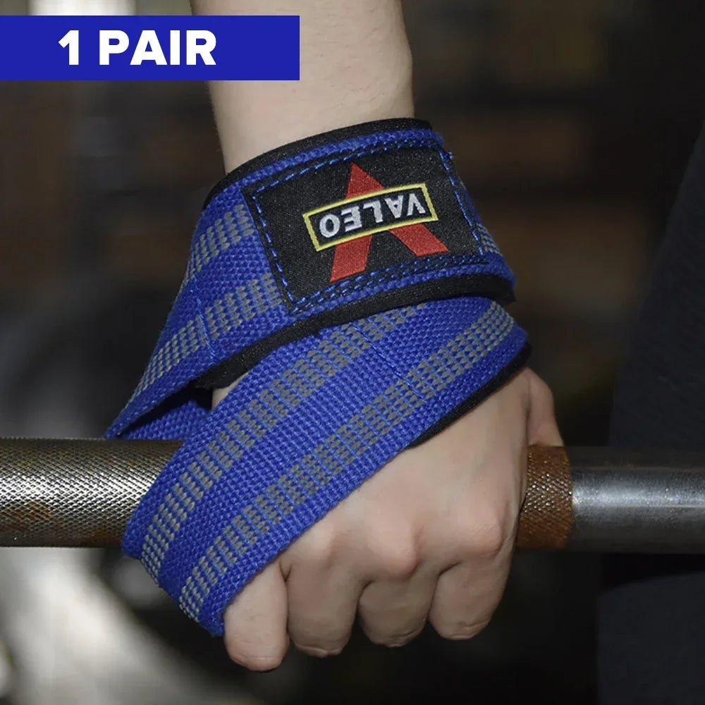 1 Pair 8-Shaped Anti-Slip Weightlifting Straps Heavy Duty Lifting Straps for Deadlifts Crossfit Powerlifting Wrist Support